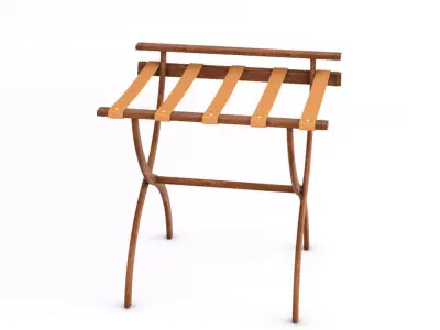 Folding Artist Chair 3D model