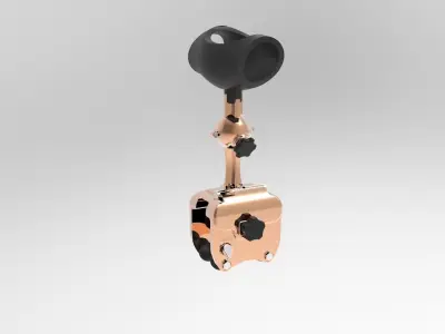 Fishing Rod Holder version 30 Free 3D model