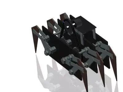 MECHANICAL SPIDER Free 3D model