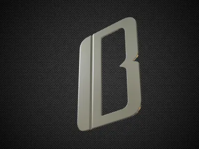 bitter logo 3D model