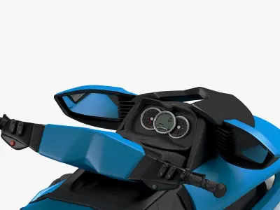 Personal Watercraft 3D model 3D model