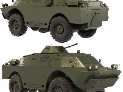 BRDM-2 1964 3D model