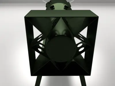 Little Boy Atomic Bomb 3D model