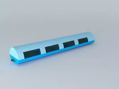 Atlantic Express SLEEPING CABIN Free 3D model