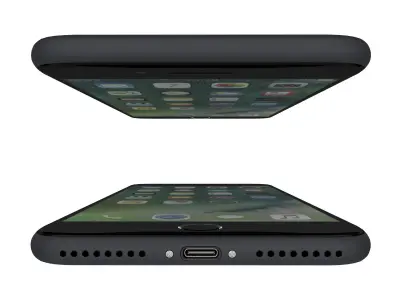 Apple iPhone 7 Plus Jet Black 3D model