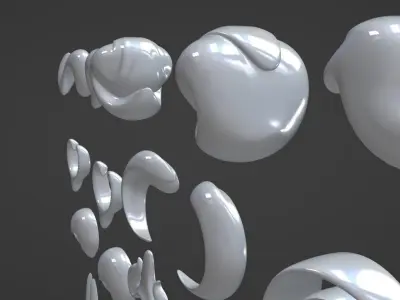 Architectures decoration 4 Free 3D model