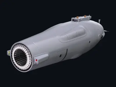 Refueling Pod 3D model