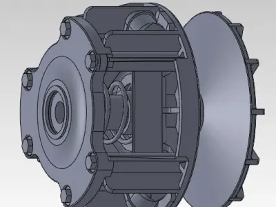 Polaris cvt 1 Free 3D model