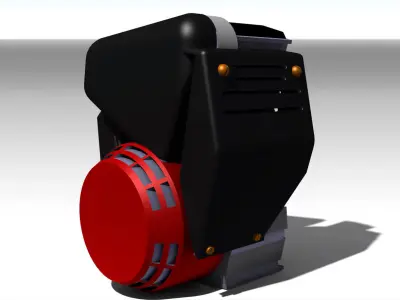 Lombardini LGA 340 Free 3D model