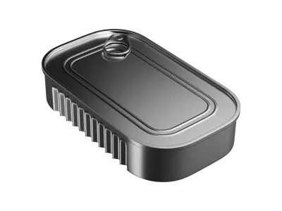 Sardine Can 02 3D model