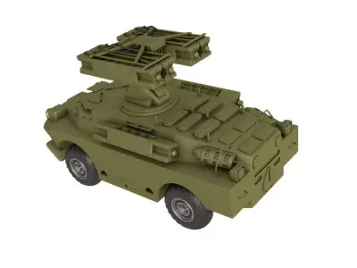 9K31 Strela-1 3D model