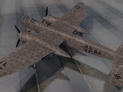 Heinkel He-219 A-7 Uhu Nachtjager 3D model