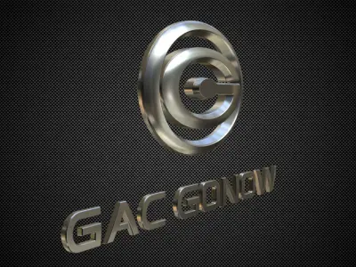 gac gonow logo 3D model