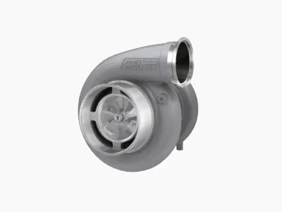 Precision GEN2 Promod 110mm turbocharger Low-poly 3D model