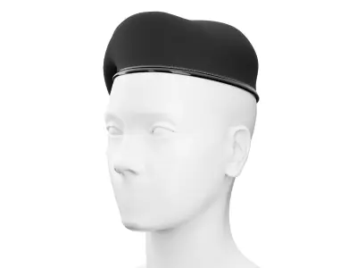 Black Beret 02 3D model