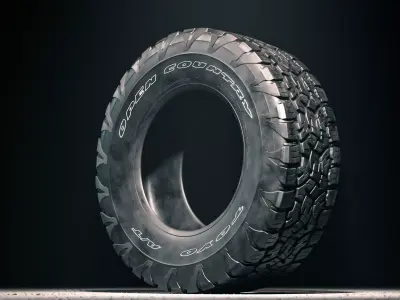Toyo All Terrain off road tire 3D model