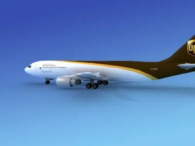Airbus A300 UPS 1 3D model