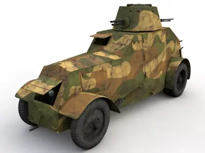 WZ 29 URSUS 1931 3D model