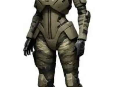 32 Military Characters Texture