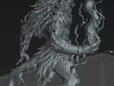 Ixkan -The Cursed Jaguar 3D print model