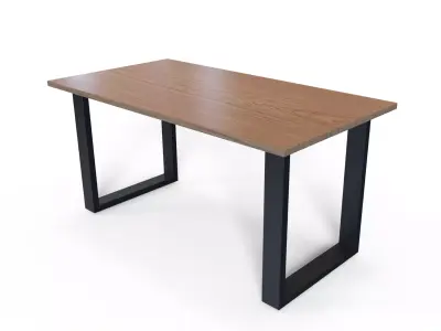 Office Desk-Table - OBJ free download Free 3D model