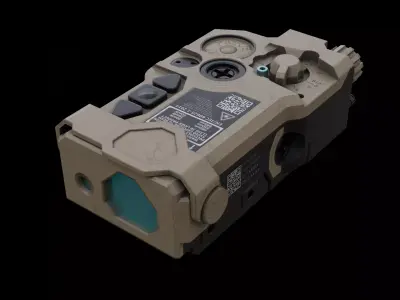 RAID Xe Low Power MOA - Game-Ready Tactical Scope Attachment Low-poly 3D model