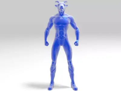 Animal Hero Goat Free 3D model