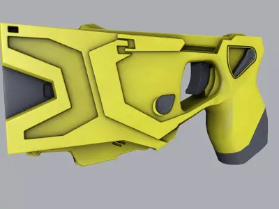 Police Taser X2 Low-poly 3D model