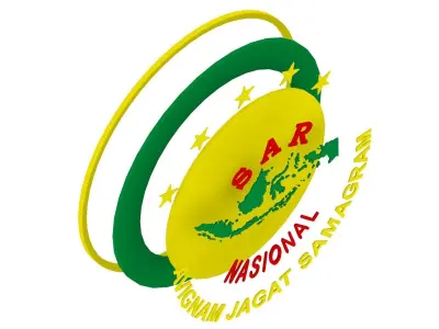 BASARNAS NASIONAL  3D Model Low-poly   3D model