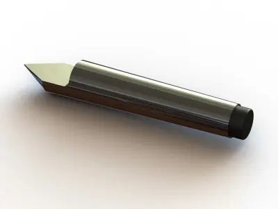 Half Dead Center MT3 4 Lathe Centre Set 3D model