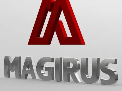 magirus logo 3D model