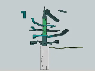 Temple 12 - Witch Temple 3D model