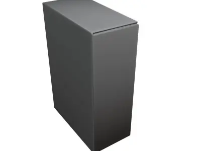 Product Box Low-poly 3D model