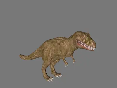 T-Rex - Class code 3D model