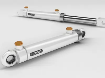 Hydraulic Cylinders 3D model