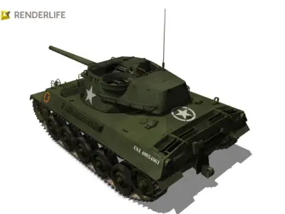 M18 Hellcat 3D model