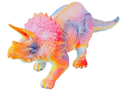 Triceratops Toy 02 3D model