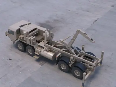 THAAD Missile System 3D model