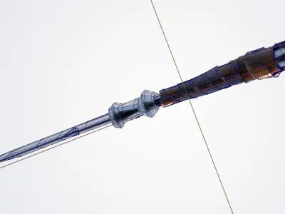 knife 3D model 34