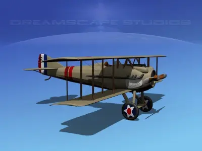 SPAD SXIII V15 3D model