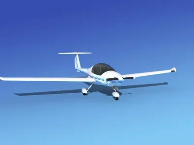 Daimond DA-20 Katana V14 3D model