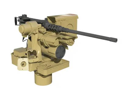 RWS Kongsberg Protector M151 - M2 3D model