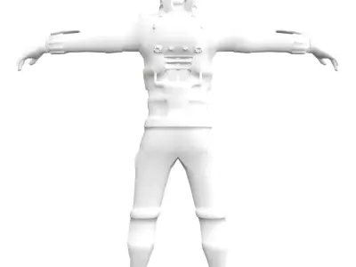 Sci Fi suit 3D model order