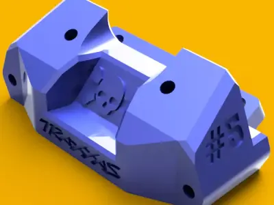 Traxxas Stampede Strong Bulkhead 3D print model