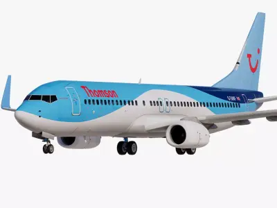 Thomson Boeing 737-800 3D model