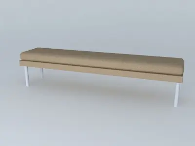 Custom Bench Decoro  Free 3D model