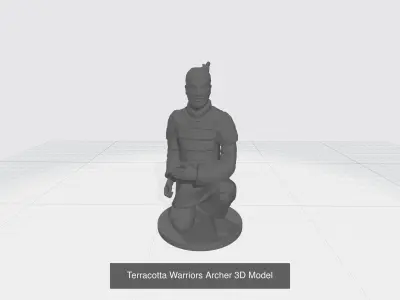 Terracotta Warriors Collection Pack 3D model 