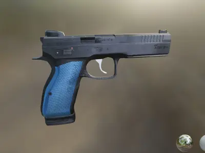 Shadow CZ 2 Low-poly 3D model