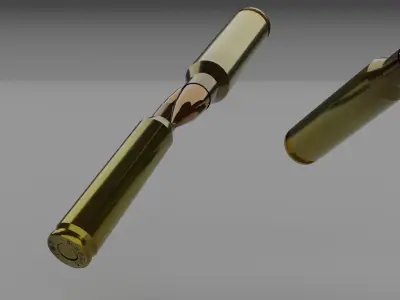 556x45 203 ammo Low-poly 3D model