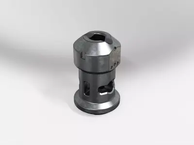 muzzle brake vol17 3D model